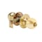 Trans Atlantic Co. SVB Series Bright Brass Grade 2 Standard Duty Commercial Cylindrical Entry Door Knob with Lock DL-SVB53-US3 - alternate 2